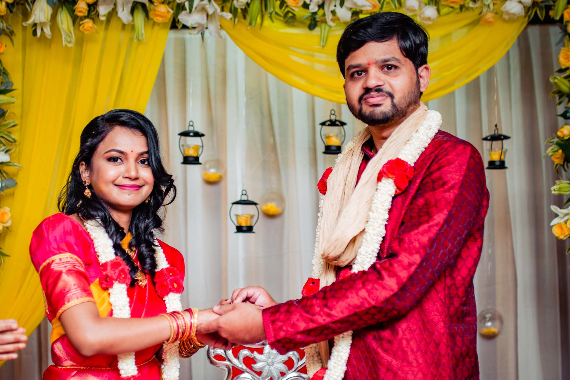 Swetha Engagement — Engagement photography by SunGlam Films
